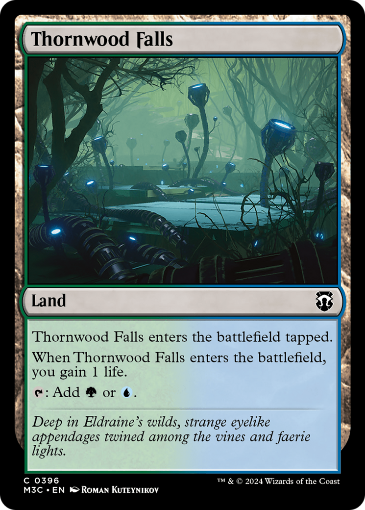 Thornwood Falls (Ripple Foil) [Modern Horizons 3 Commander] | Rook's Games and More