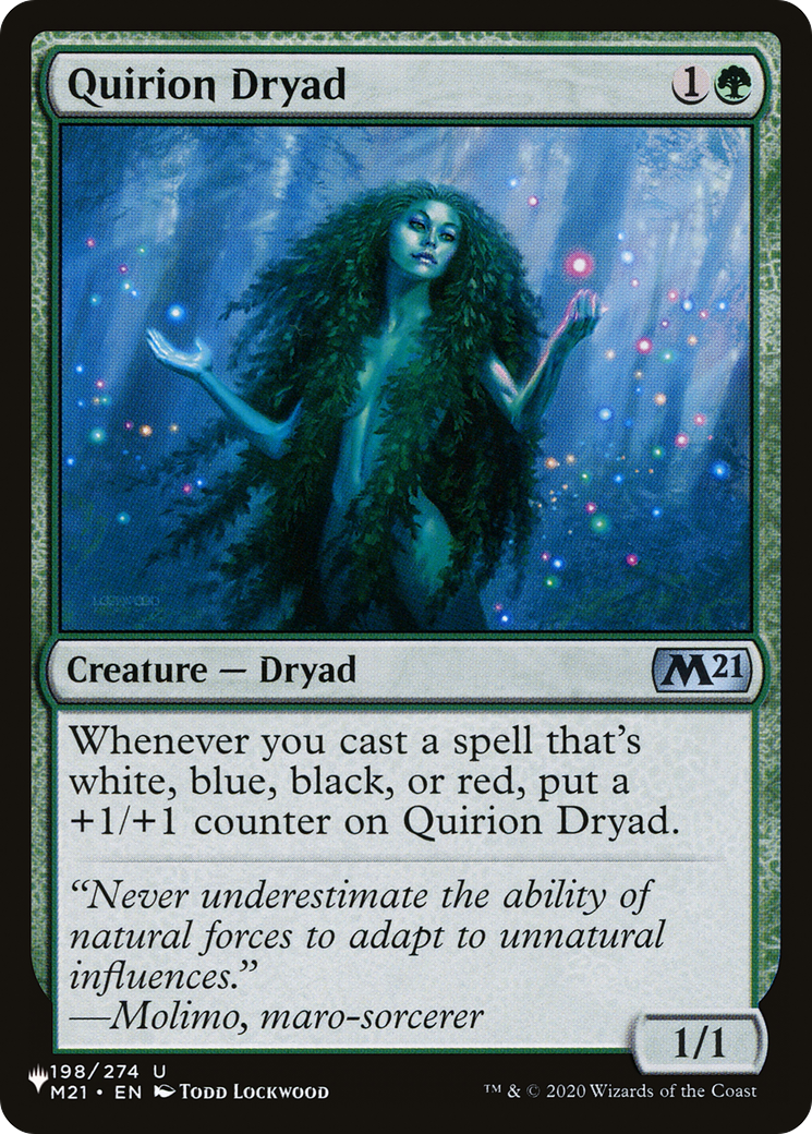 Quirion Dryad [The List Reprints] | Rook's Games and More