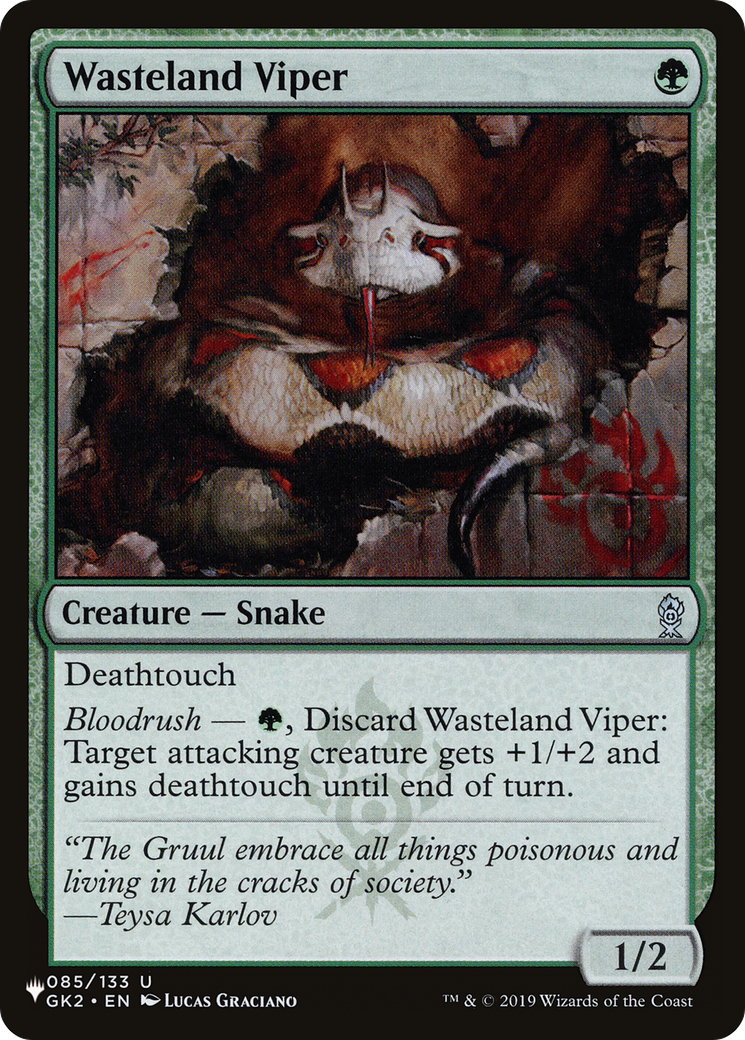 Wasteland Viper [The List Reprints] | Rook's Games and More