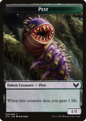 Pest // Jace, Telepath Unbound Emblem Double-Sided Token [Secret Lair: From Cute to Brute Tokens] | Rook's Games and More