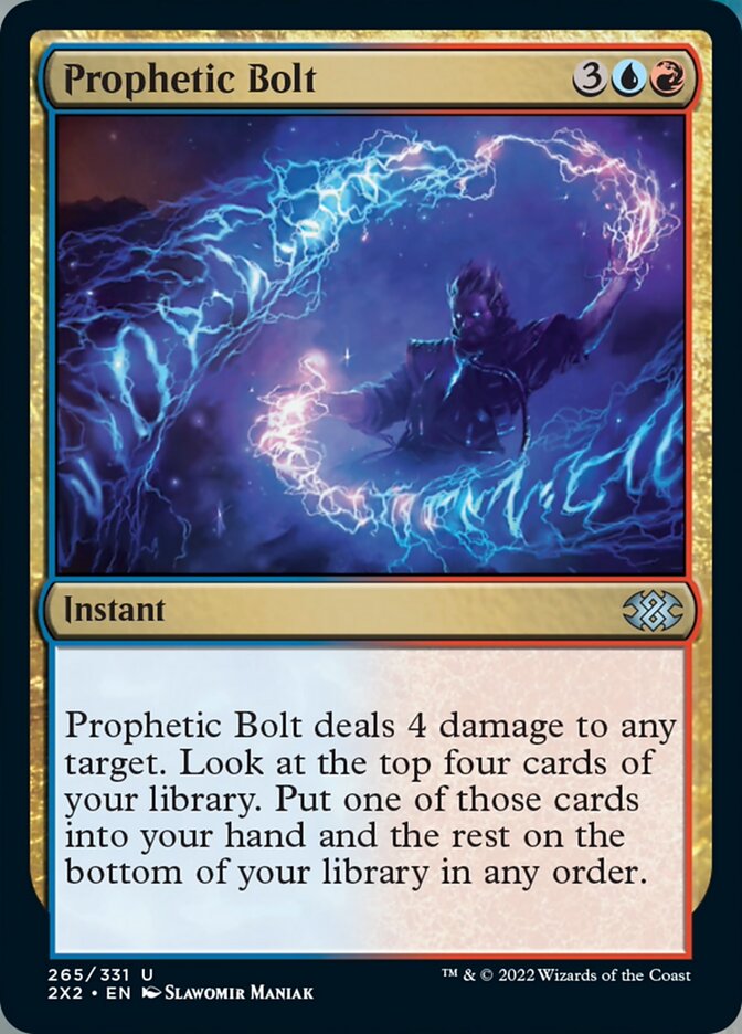 Prophetic Bolt [Double Masters 2022] | Rook's Games and More