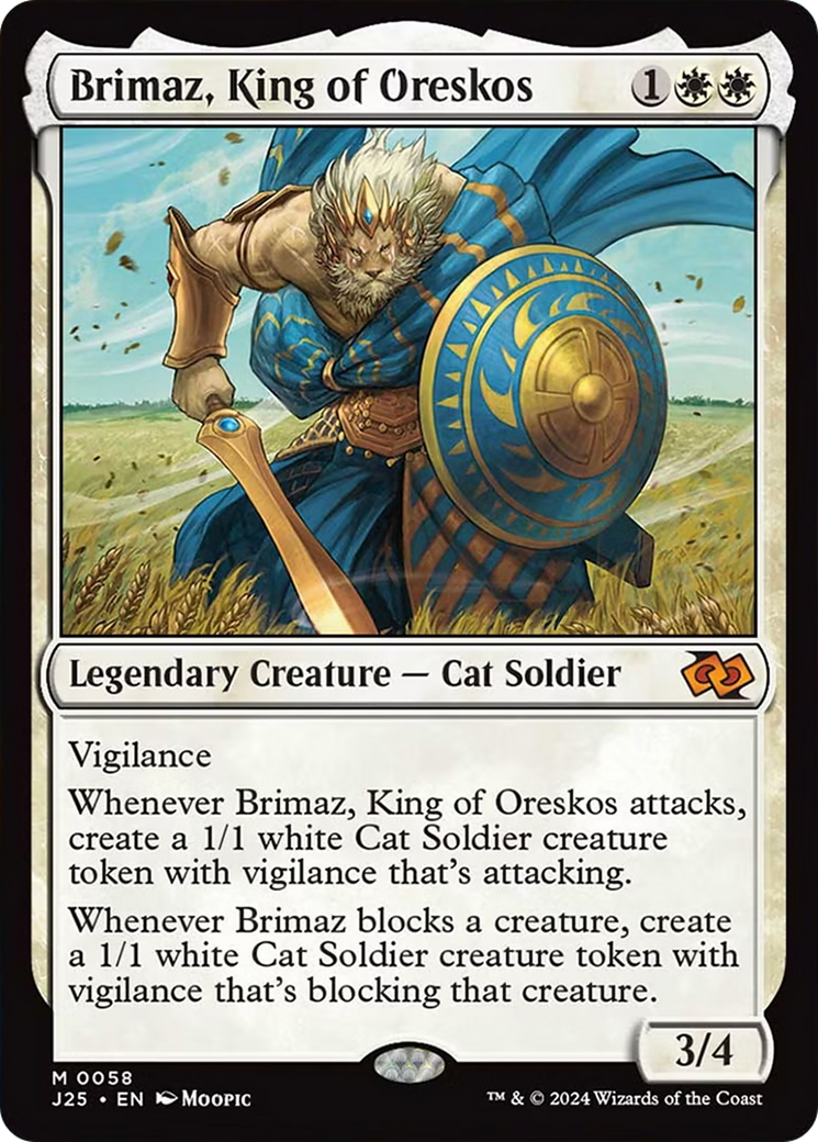 Brimaz, King of Oreskos (Anime) [Foundations Jumpstart] | Rook's Games and More