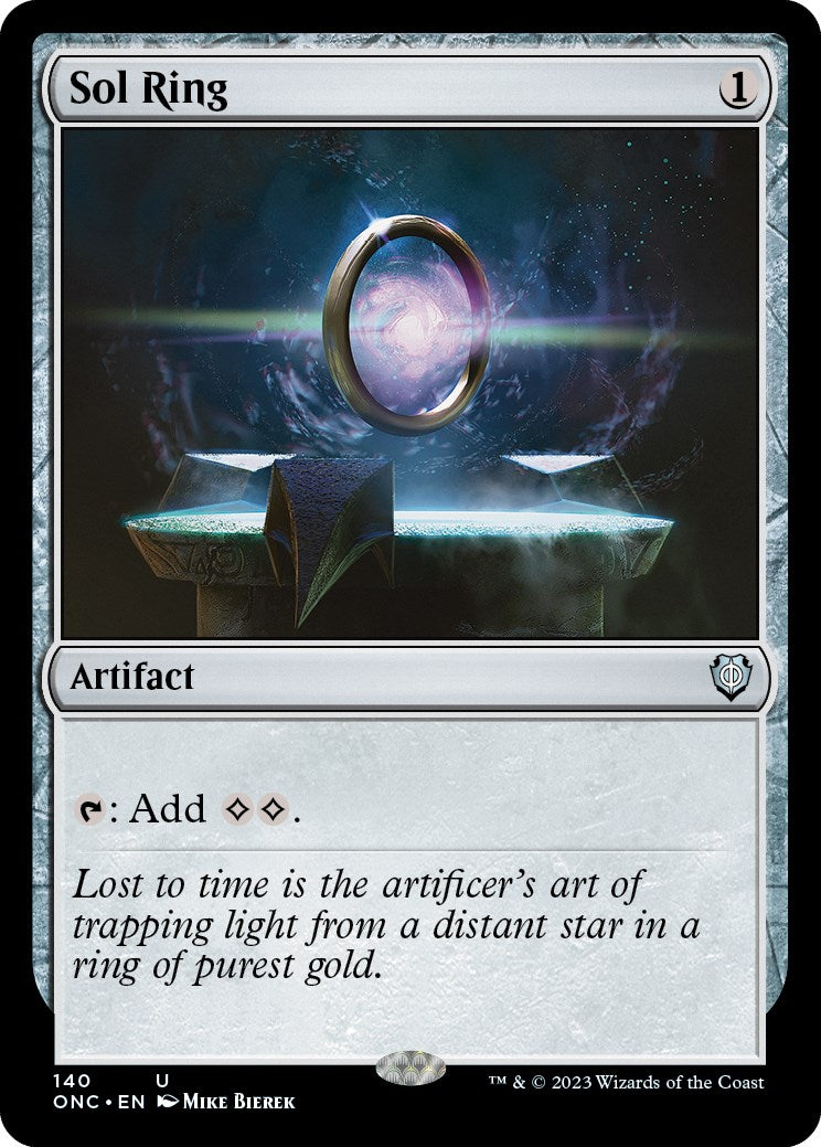 Sol Ring [Phyrexia: All Will Be One Commander] | Rook's Games and More