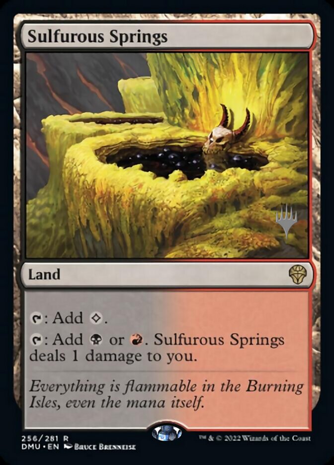 Sulfurous Springs (Promo Pack) [Dominaria United Promos] | Rook's Games and More