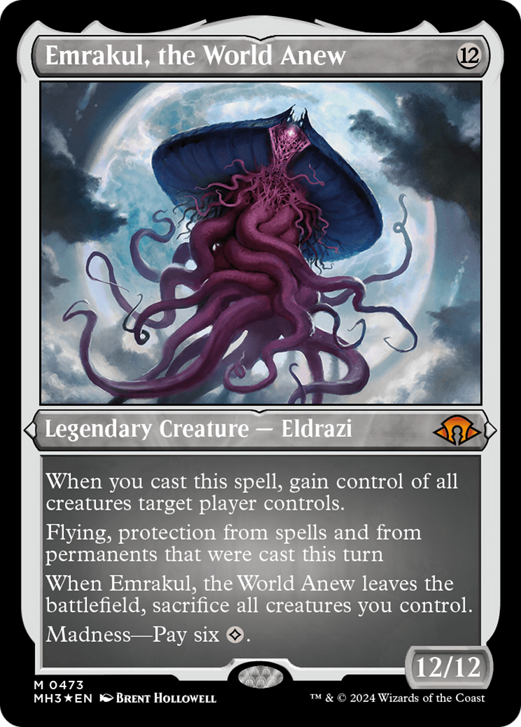 Emrakul, the World Anew (Foil Etched) [Modern Horizons 3] | Rook's Games and More