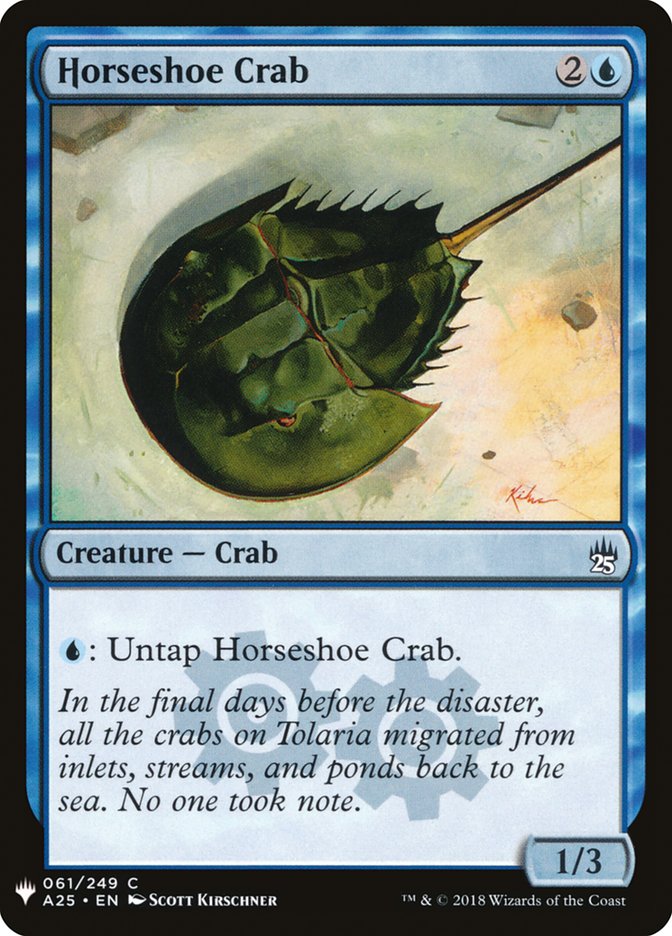 Horseshoe Crab [Mystery Booster] | Rook's Games and More