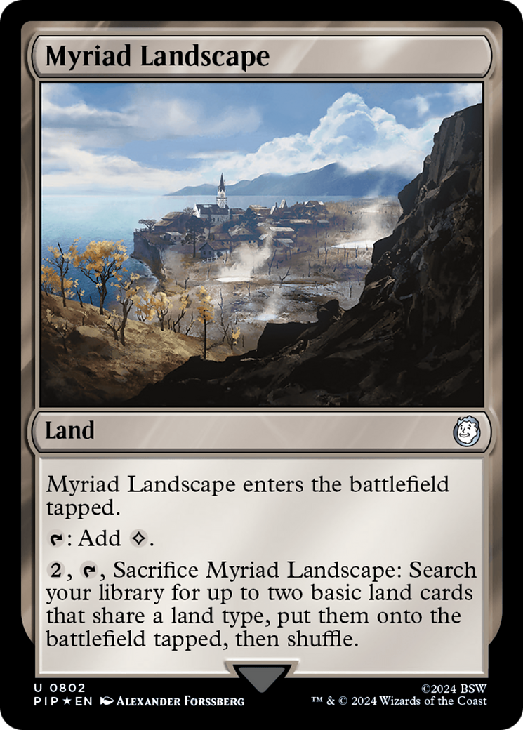 Myriad Landscape (Surge Foil) [Fallout] | Rook's Games and More