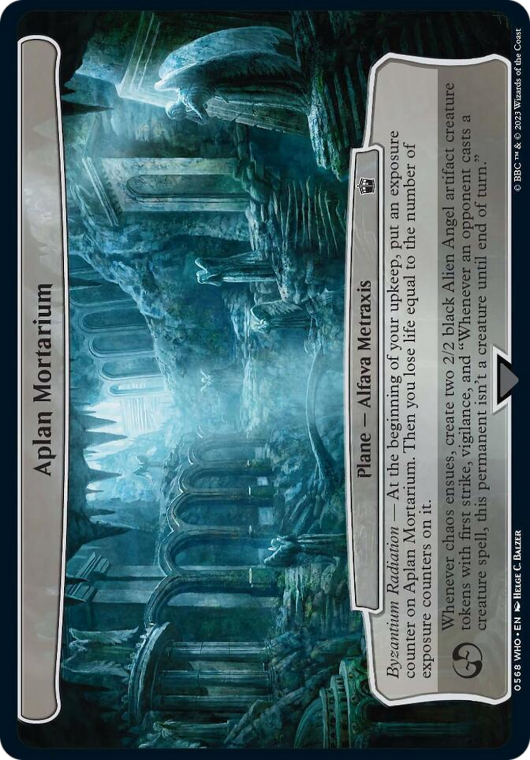 Aplan Mortarium [Doctor Who] | Rook's Games and More