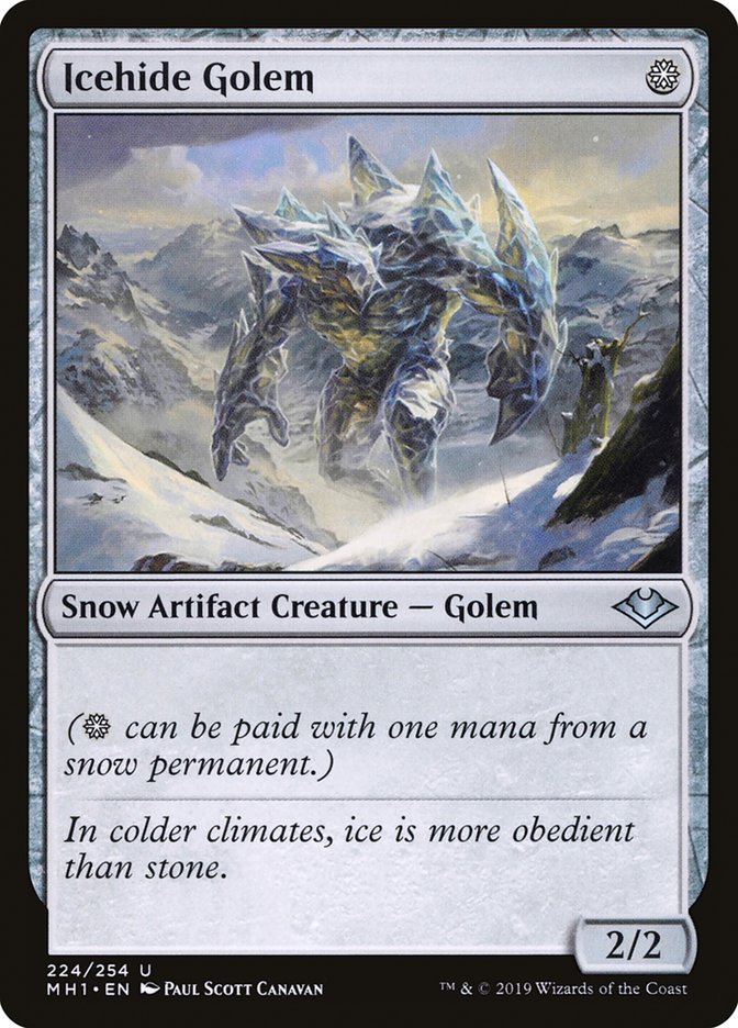 Icehide Golem [Modern Horizons] | Rook's Games and More