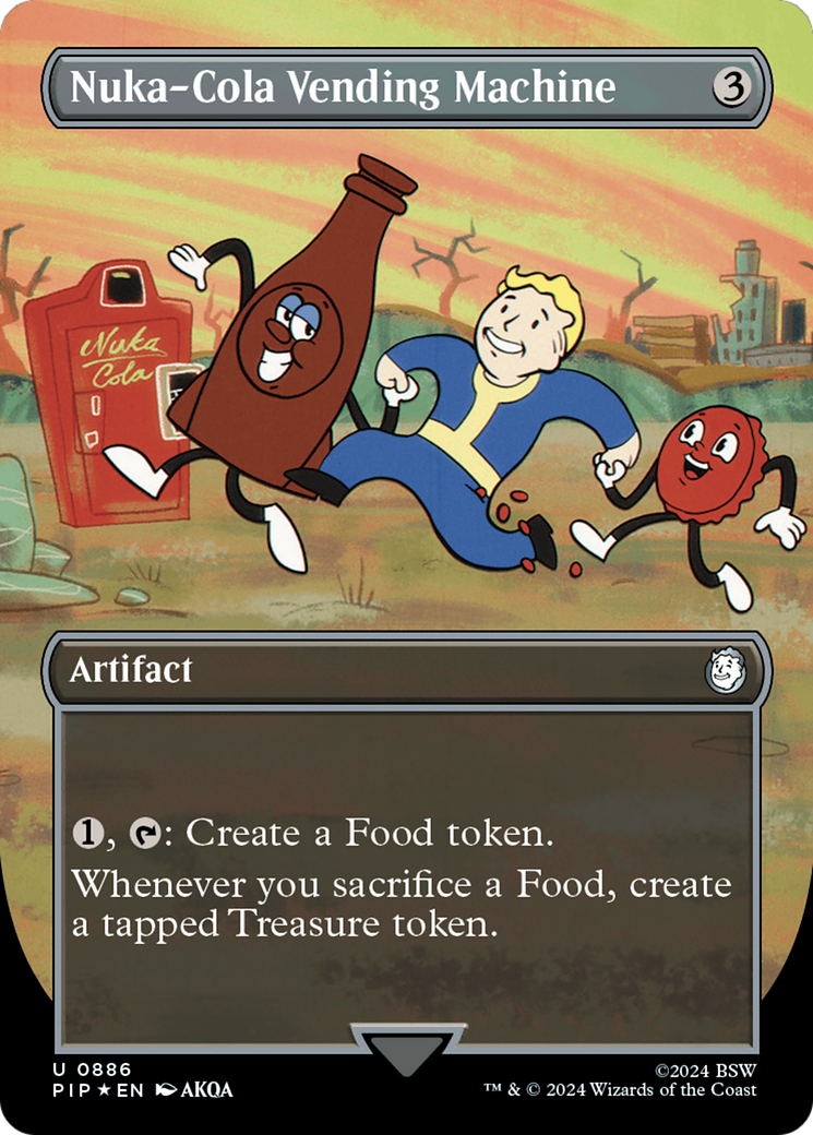 Nuka-Cola Vending Machine (Borderless) (Surge Foil) [Fallout] | Rook's Games and More