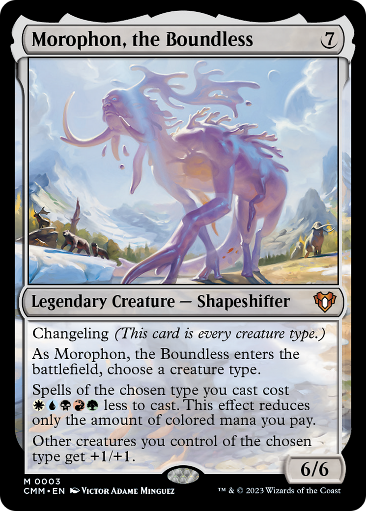 Morophon, the Boundless [Commander Masters] | Rook's Games and More