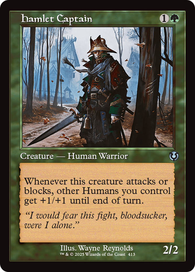 Hamlet Captain (Retro Frame) [Innistrad Remastered] | Rook's Games and More