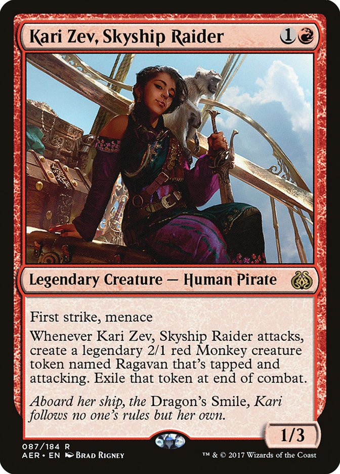Kari Zev, Skyship Raider [Aether Revolt] | Rook's Games and More