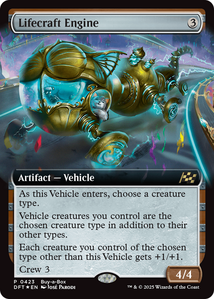 Lifecraft Engine (Extended Art) (Buy-A-Box) [Aetherdrift Promos] | Rook's Games and More