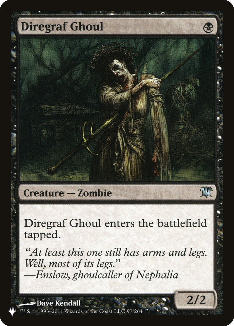 Diregraf Ghoul [The List Reprints] | Rook's Games and More