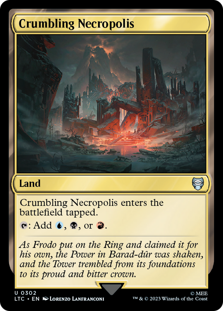 Crumbling Necropolis [The Lord of the Rings: Tales of Middle-Earth Commander] | Rook's Games and More