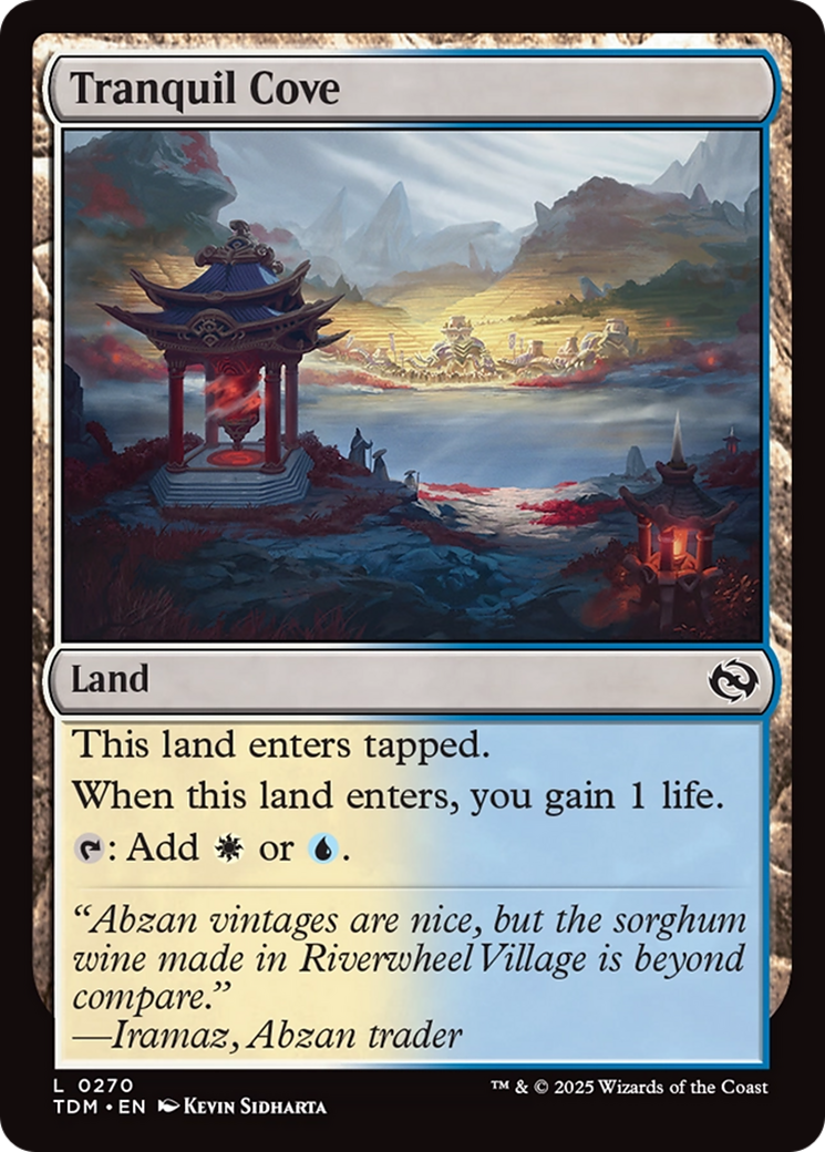 Tranquil Cove [Tarkir: Dragonstorm] | Rook's Games and More