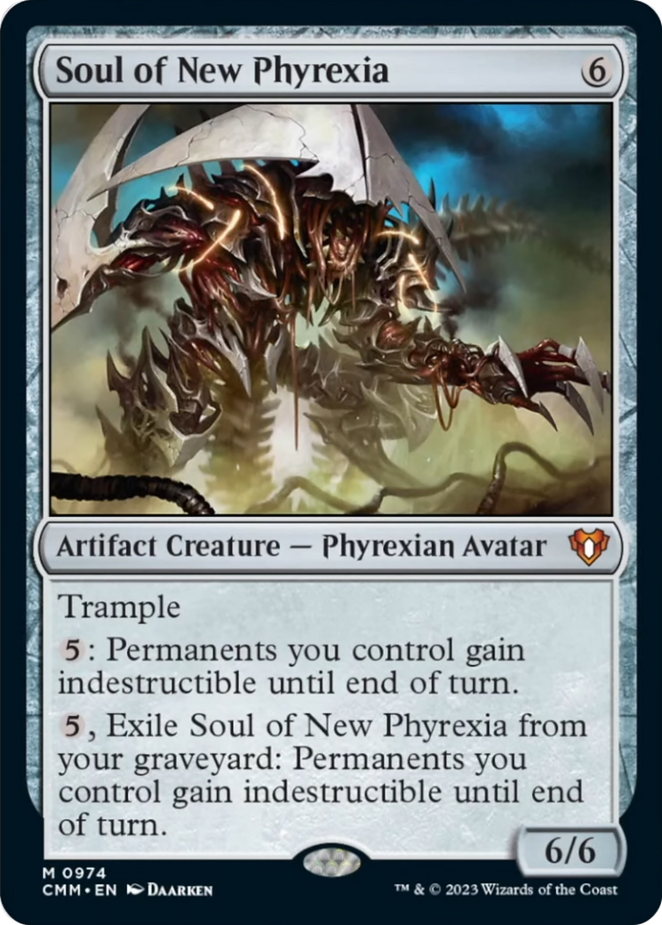 Soul of New Phyrexia [Commander Masters] | Rook's Games and More