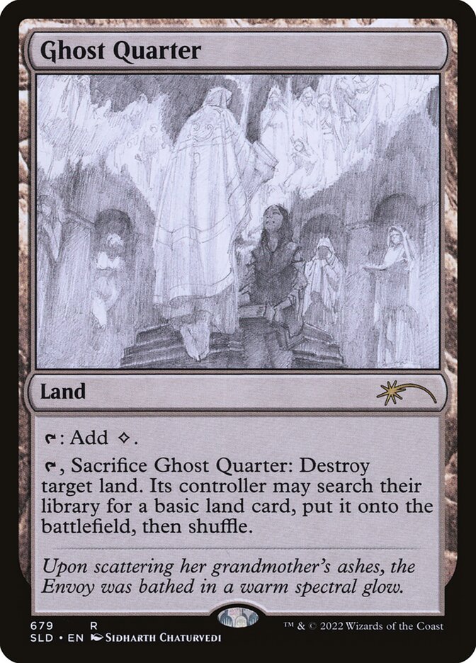 Ghost Quarter (Sketch) [Secret Lair Drop Promos] | Rook's Games and More