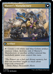 Master's Guide-Mural // Master's Manufactory [The Lost Caverns of Ixalan] | Rook's Games and More