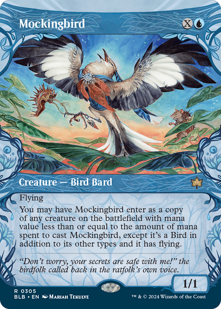 Mockingbird (Showcase) [Bloomburrow] | Rook's Games and More