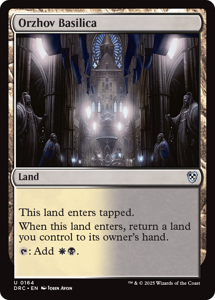 Orzhov Basilica [Aetherdrift Commander] | Rook's Games and More