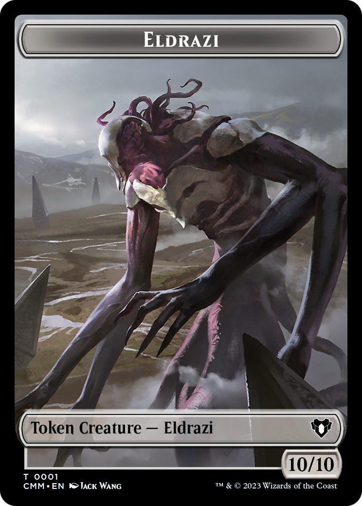 Eldrazi Token [Commander Masters Tokens] | Rook's Games and More