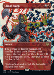 Chaos Warp (Borderless Alternate Art) [Double Masters 2022]