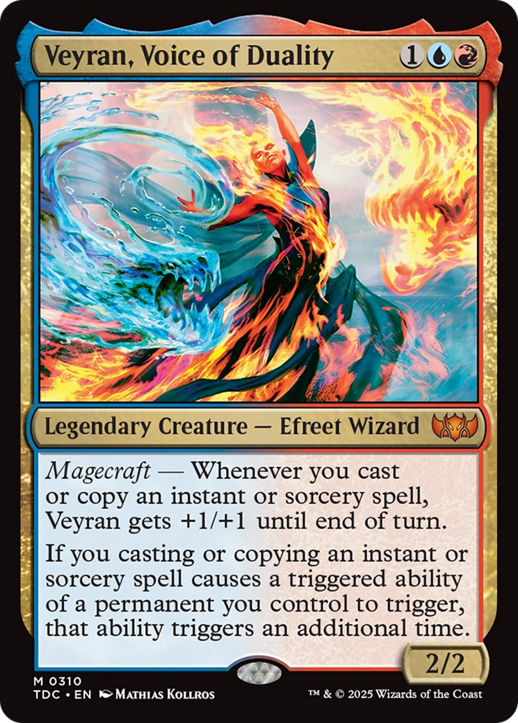 Veyran, Voice of Duality [Tarkir: Dragonstorm Commander] | Rook's Games and More