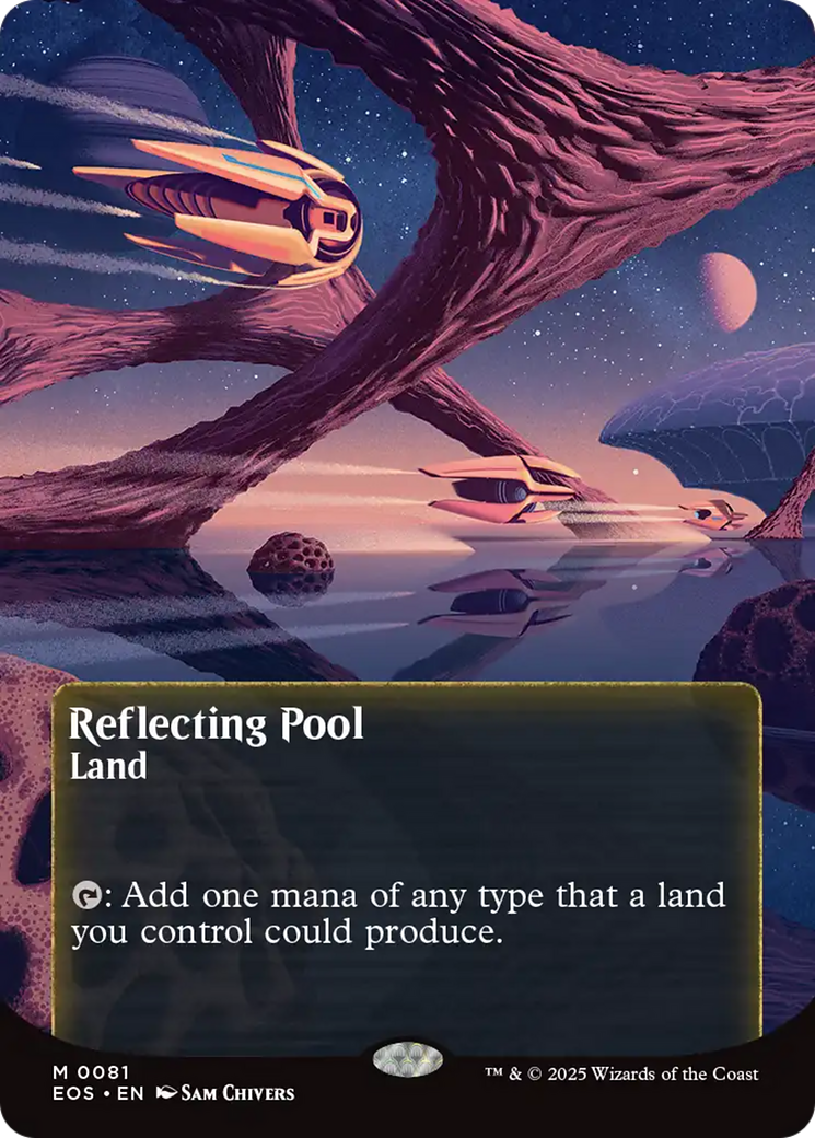 Reflecting Pool (0081) (Borderless) [Edge of Eternities: Stellar Sights] | Rook's Games and More