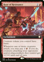 Roar of Resistance (Extended Art) [Phyrexia: All Will Be One Commander] | Rook's Games and More