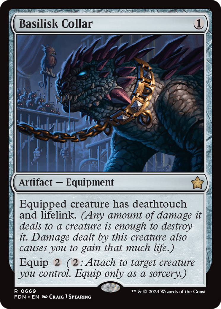 Basilisk Collar [Foundations] | Rook's Games and More