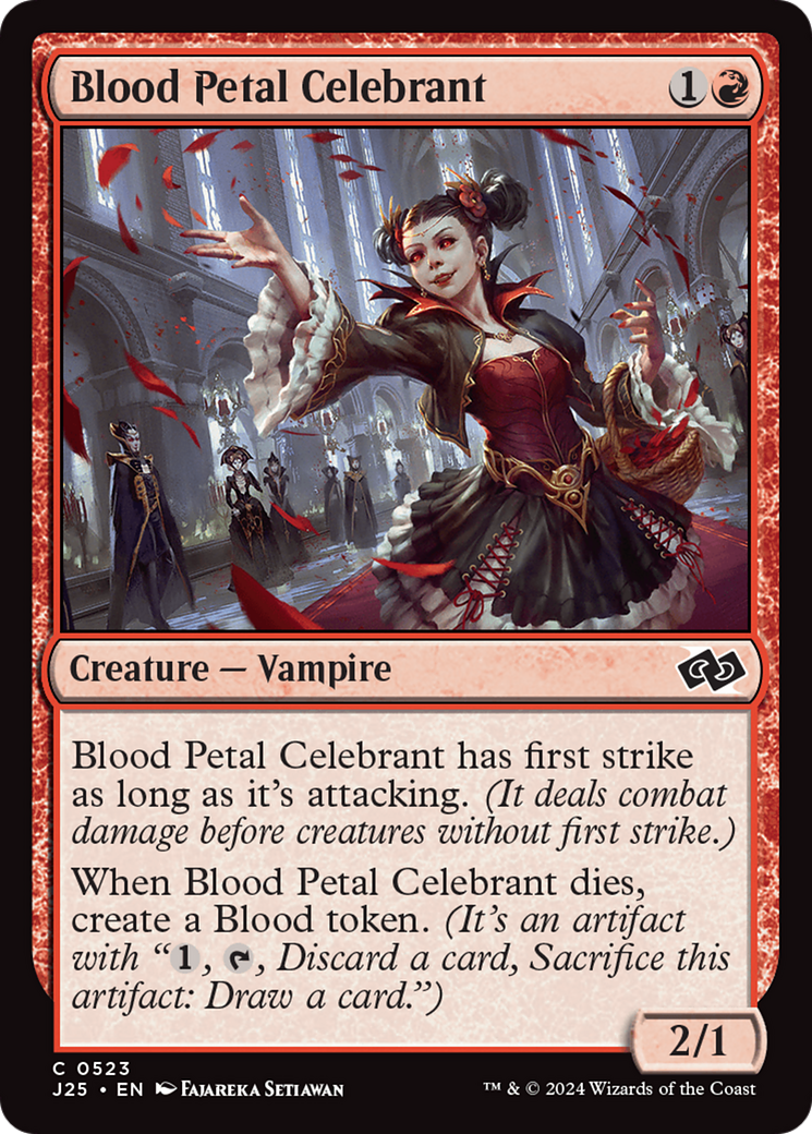 Blood Petal Celebrant [Foundations Jumpstart] | Rook's Games and More