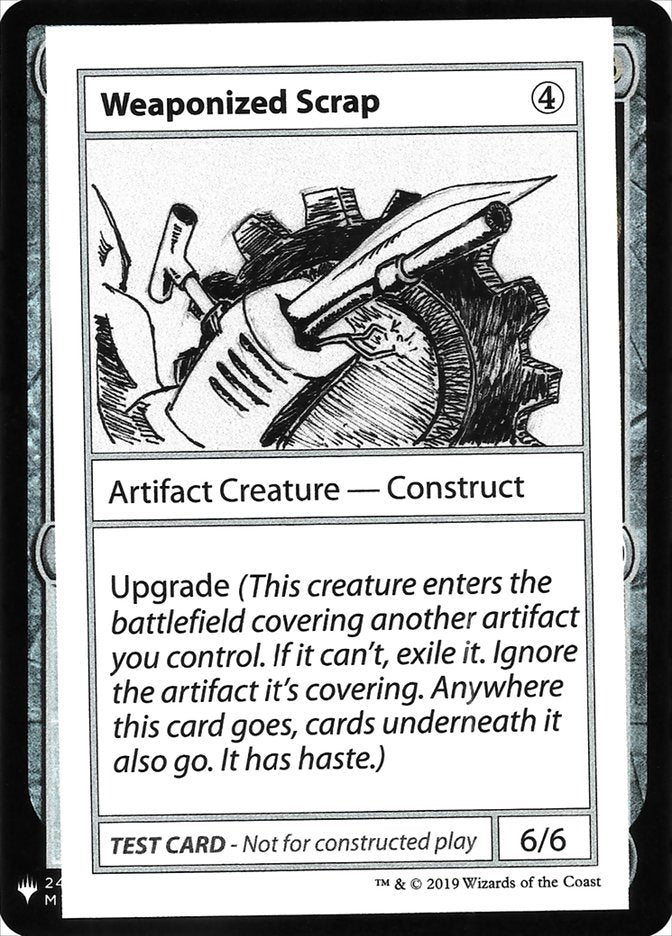 Weaponized Scrap [Mystery Booster Playtest Cards] | Rook's Games and More