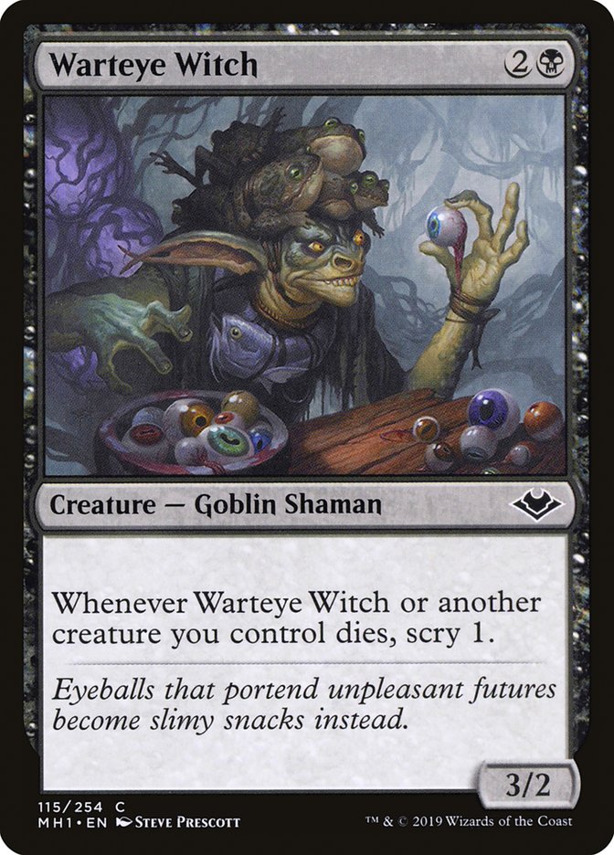 Warteye Witch [Modern Horizons] | Rook's Games and More