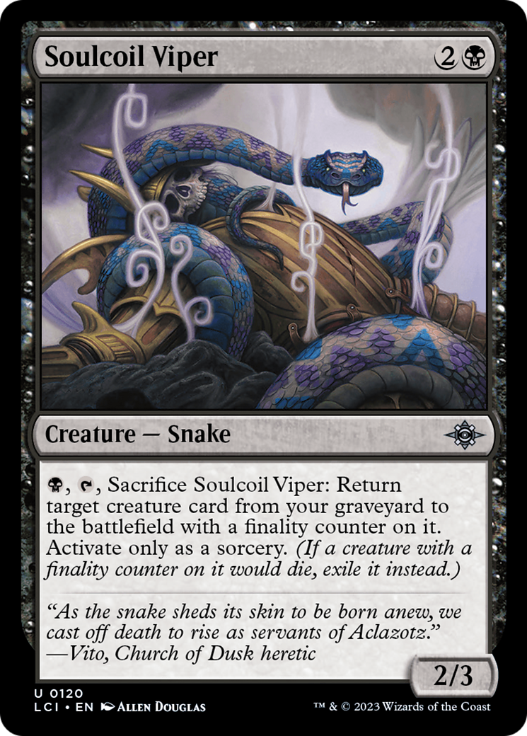 Soulcoil Viper [The Lost Caverns of Ixalan] | Rook's Games and More