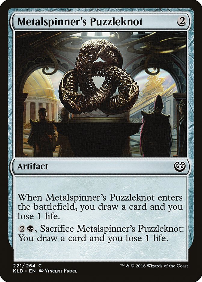 Metalspinner's Puzzleknot [Kaladesh] | Rook's Games and More
