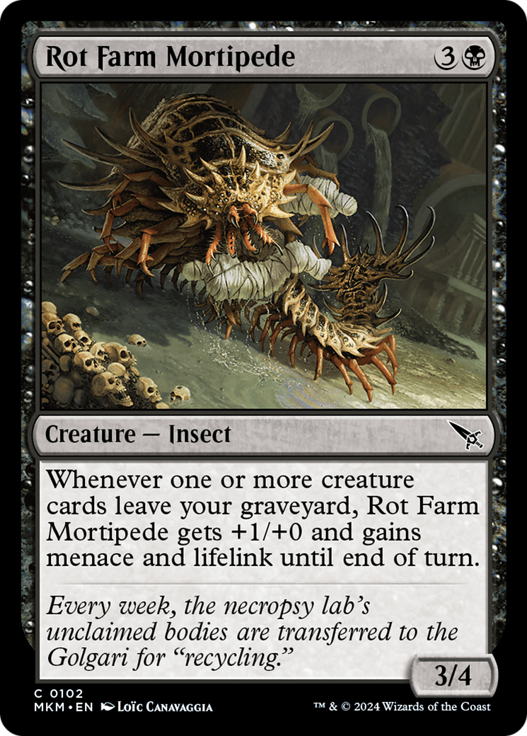 Rot Farm Mortipede [Murders at Karlov Manor] | Rook's Games and More