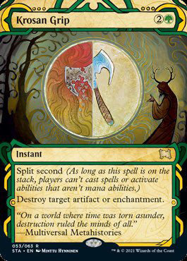 Krosan Grip (Foil Etched) [Strixhaven: Mystical Archive] | Rook's Games and More