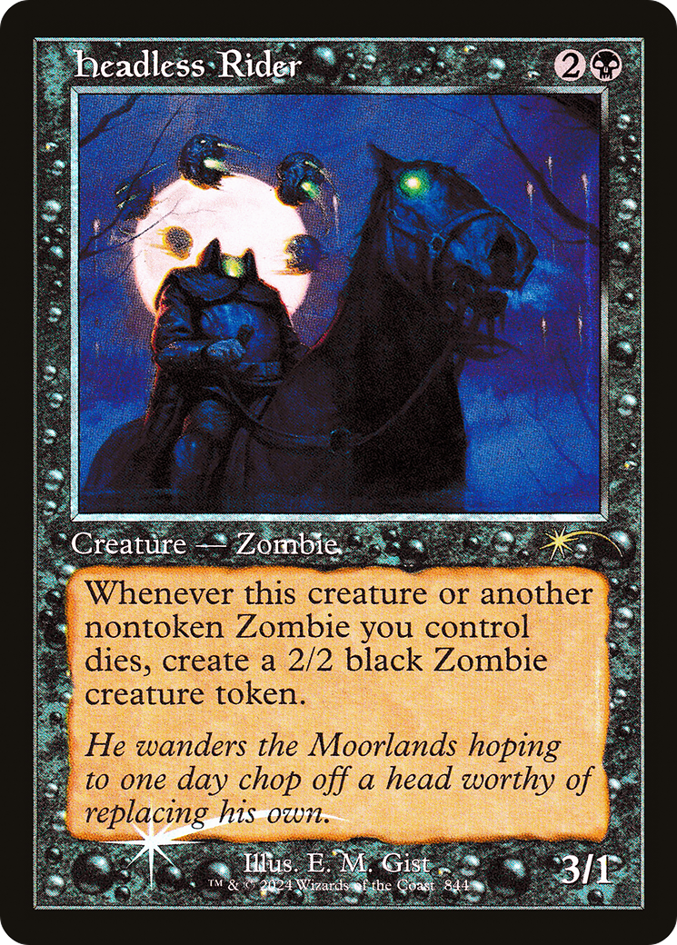 Headless Rider (Retro Frame) [Secret Lair Drop Series] | Rook's Games and More