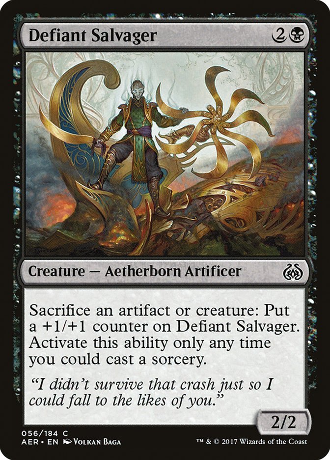 Defiant Salvager [Aether Revolt] | Rook's Games and More