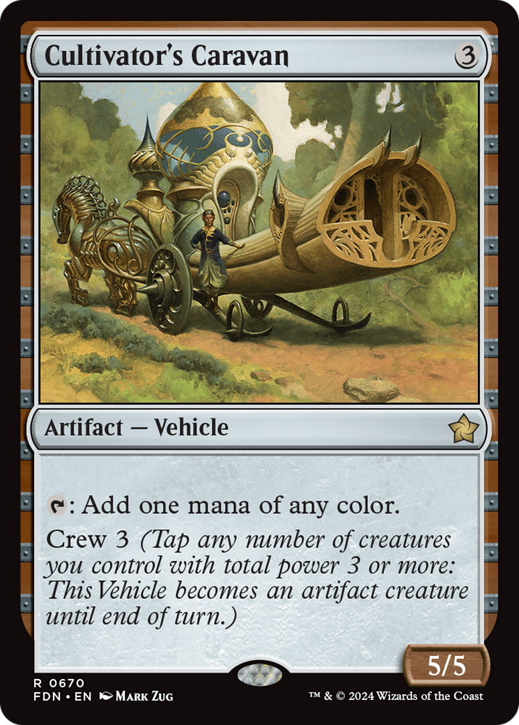 Cultivator's Caravan [Foundations] | Rook's Games and More