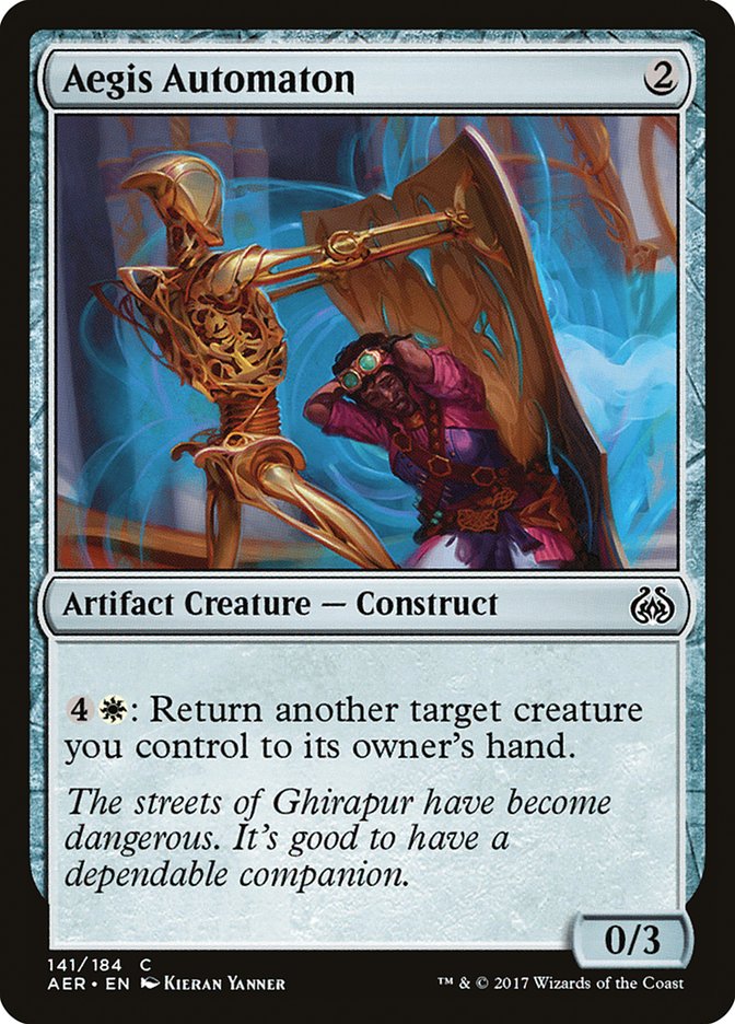 Aegis Automaton [Aether Revolt] | Rook's Games and More