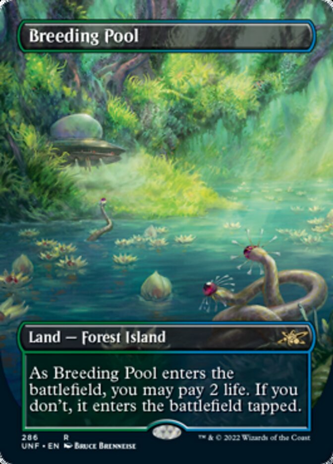 Breeding Pool (Borderless) [Unfinity] | Rook's Games and More