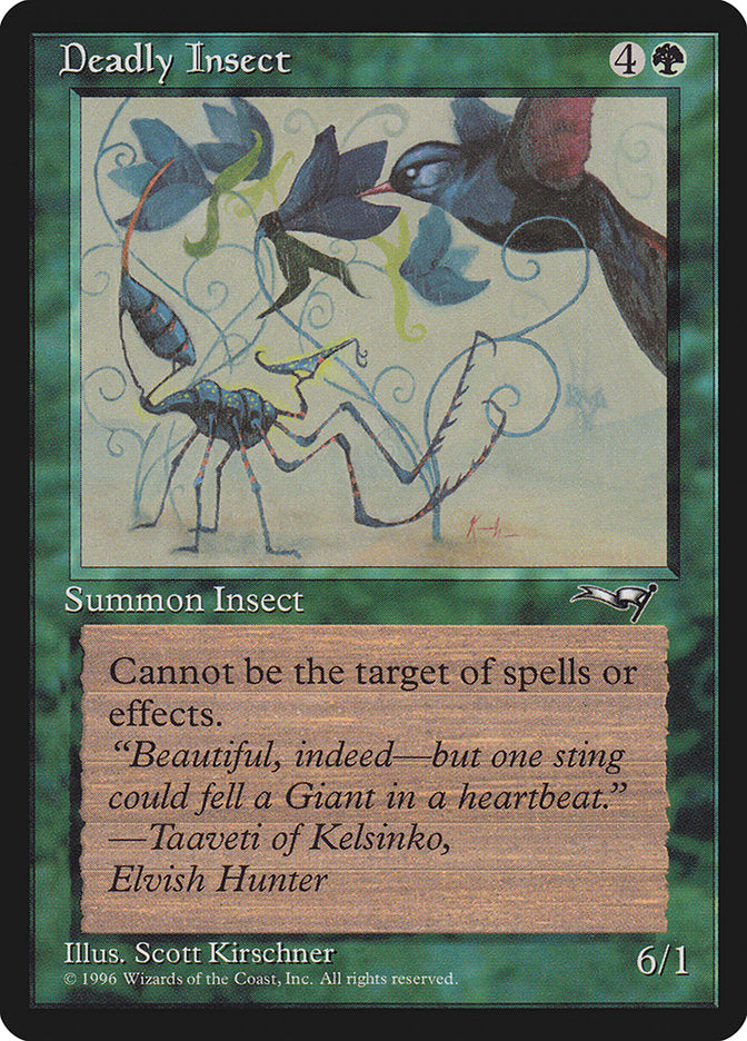 Deadly Insect (Bird Art) [Alliances] | Rook's Games and More