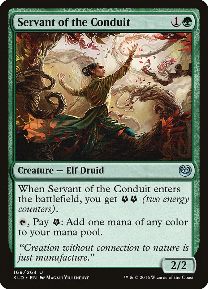 Servant of the Conduit [Kaladesh] | Rook's Games and More