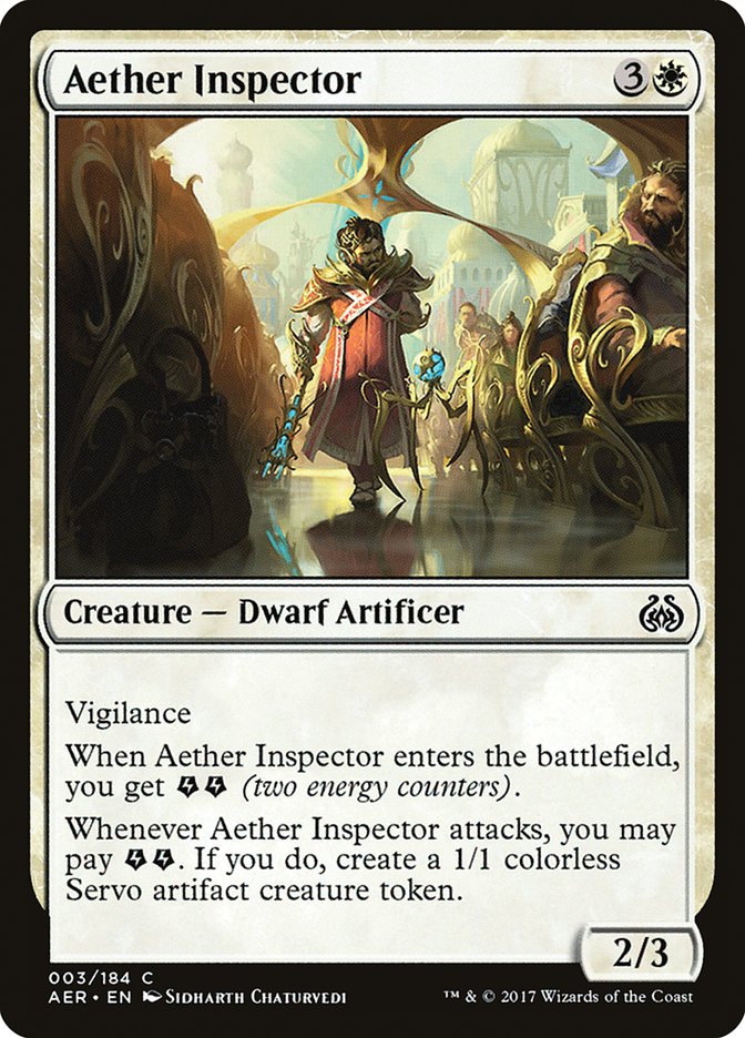 Aether Inspector [Aether Revolt] | Rook's Games and More