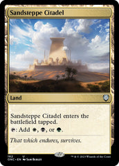 Sandsteppe Citadel [Phyrexia: All Will Be One Commander] | Rook's Games and More