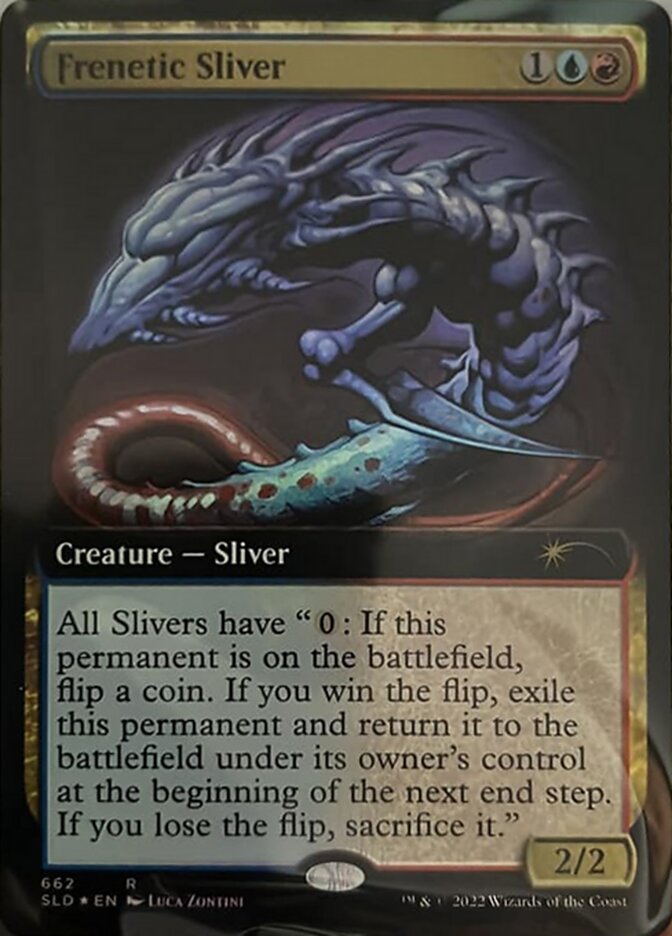 Frenetic Sliver (Extended Art) [Secret Lair Drop Promos] | Rook's Games and More