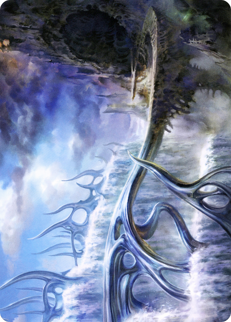Mistvault Bridge Art Card [Modern Horizons 2 Art Series] | Rook's Games and More